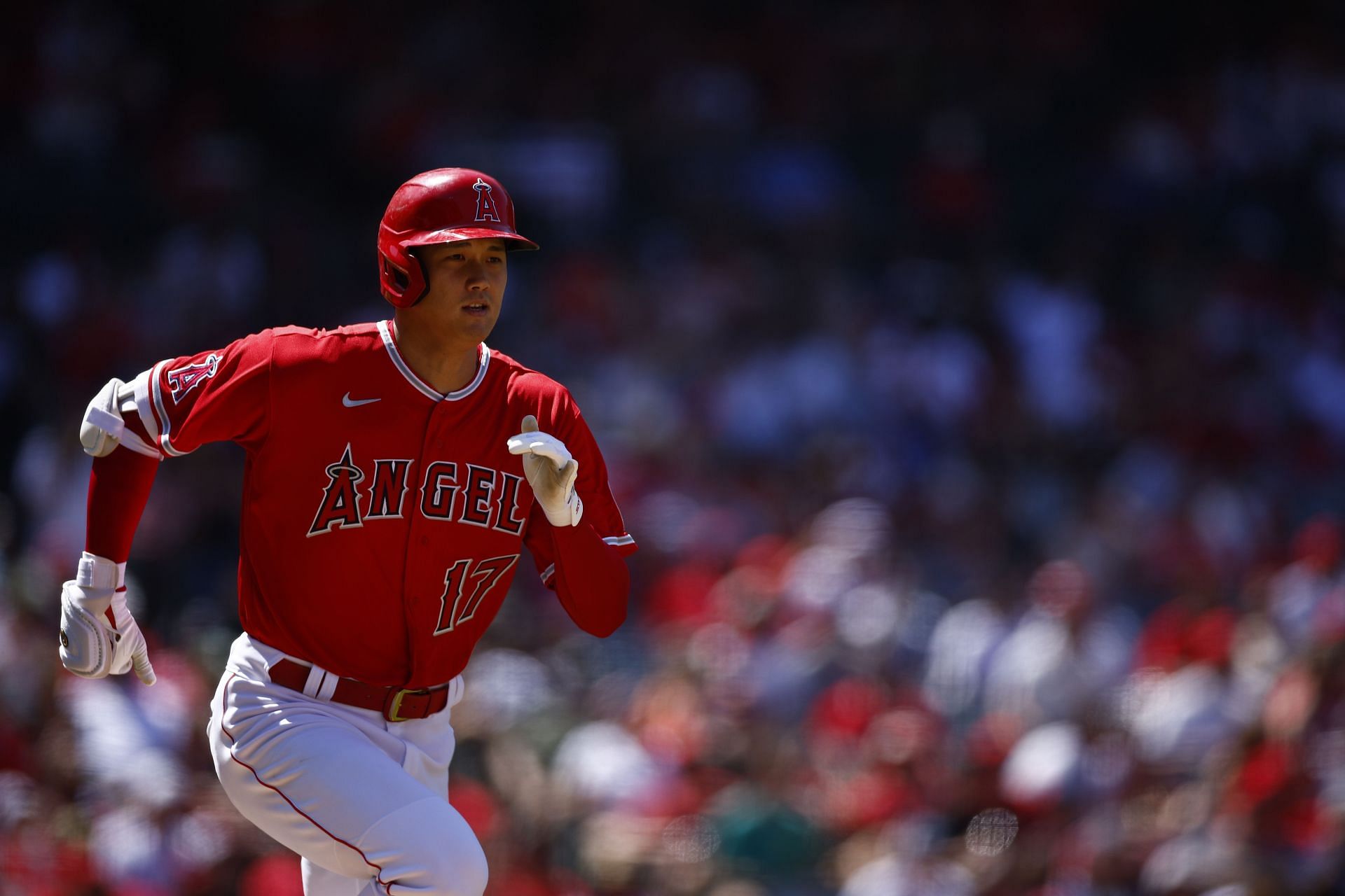 Shohei Ohtani of the Los Angeles Angels