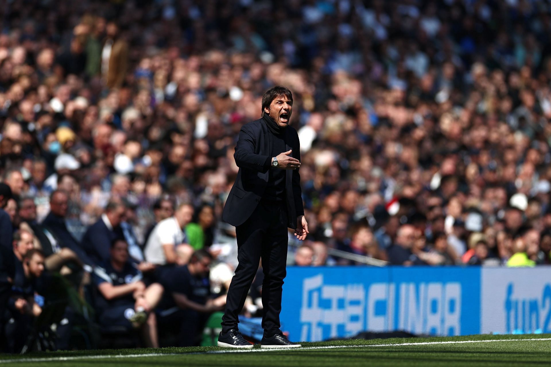Antonio Conte is fighting to help Tottenham Hotspur secure UEFA Champions League football.