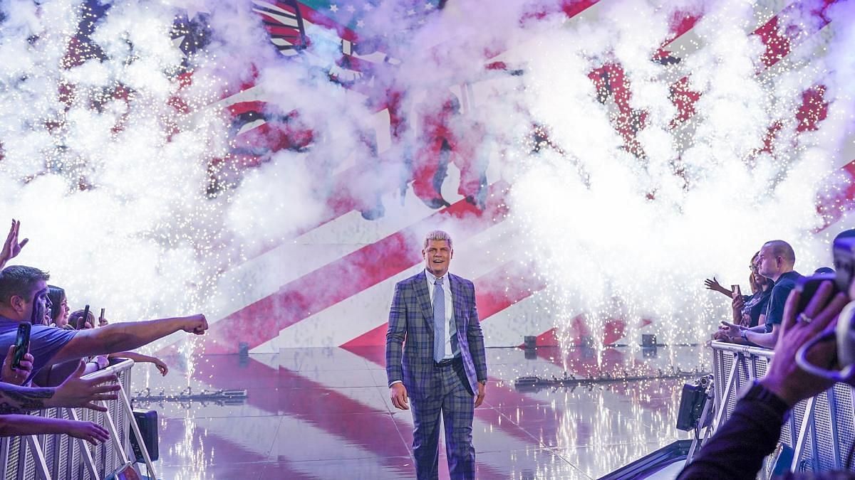 The American Nightmare during his entrance on the latest edition of RAW!