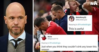 “Worst chant I’ve ever heard” – Fans mock Manchester United supporters as their ‘embarrassing’ Erik ten Hag song goes viral online