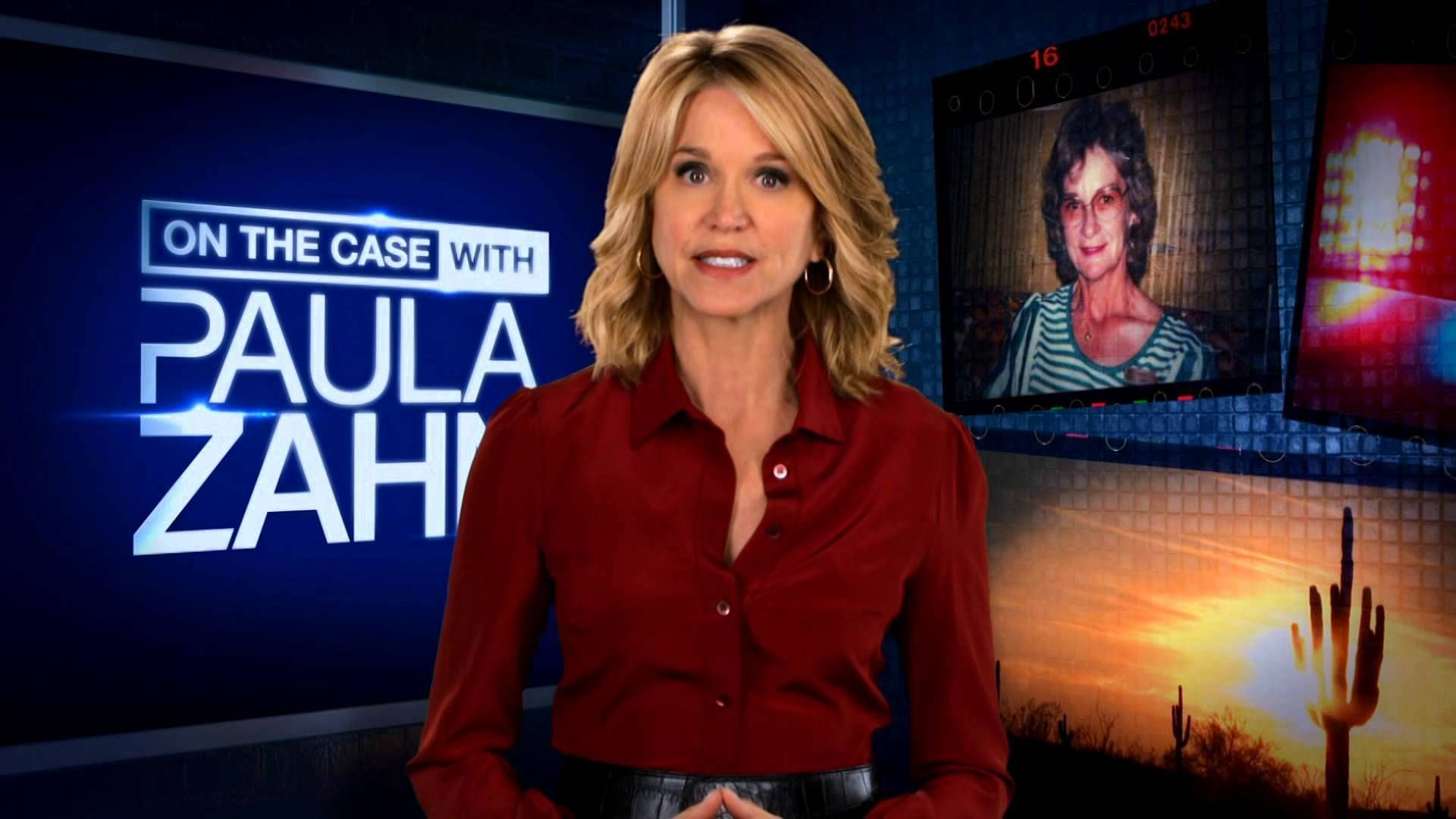 A promotional poster of On The Case With Paula Zahn (Image Via Pinterest/Google)