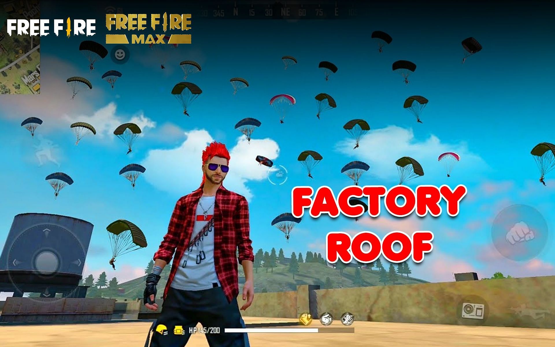 Tips to win Factory roof challenge in Free Fire and FF MAX (Image via Sportskeeda)