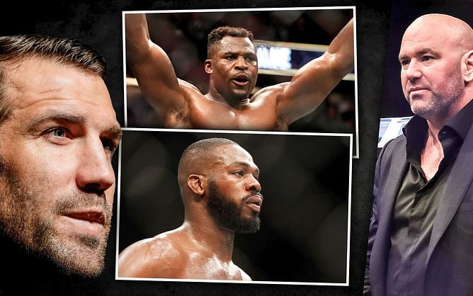 "Pay it up" - Luke Rockhold urges UFC to pay Jon Jones and Francis Ngannou their worth