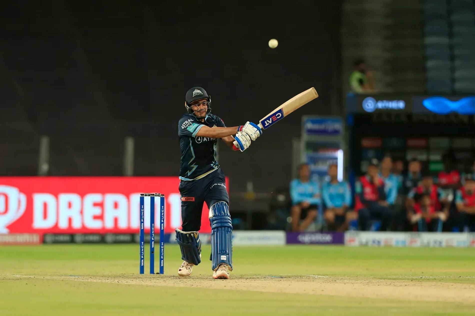 Shubman Gill anchored Gujarat&rsquo;s innings with a patient fifty. Pic: IPLT20.COM