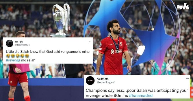“Champions say less”, “Rather keep quiet next time” – Rival fans troll Salah for Real Madrid revenge claim as Liverpool lose Champions League final