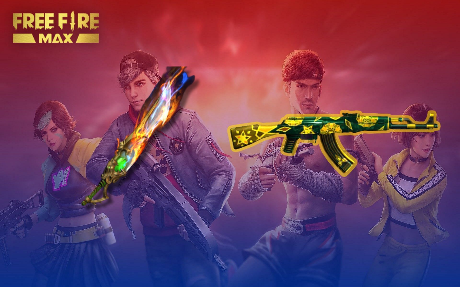 These are among the two rewards available in Free Fire MAX (Image via Sportskeeda)