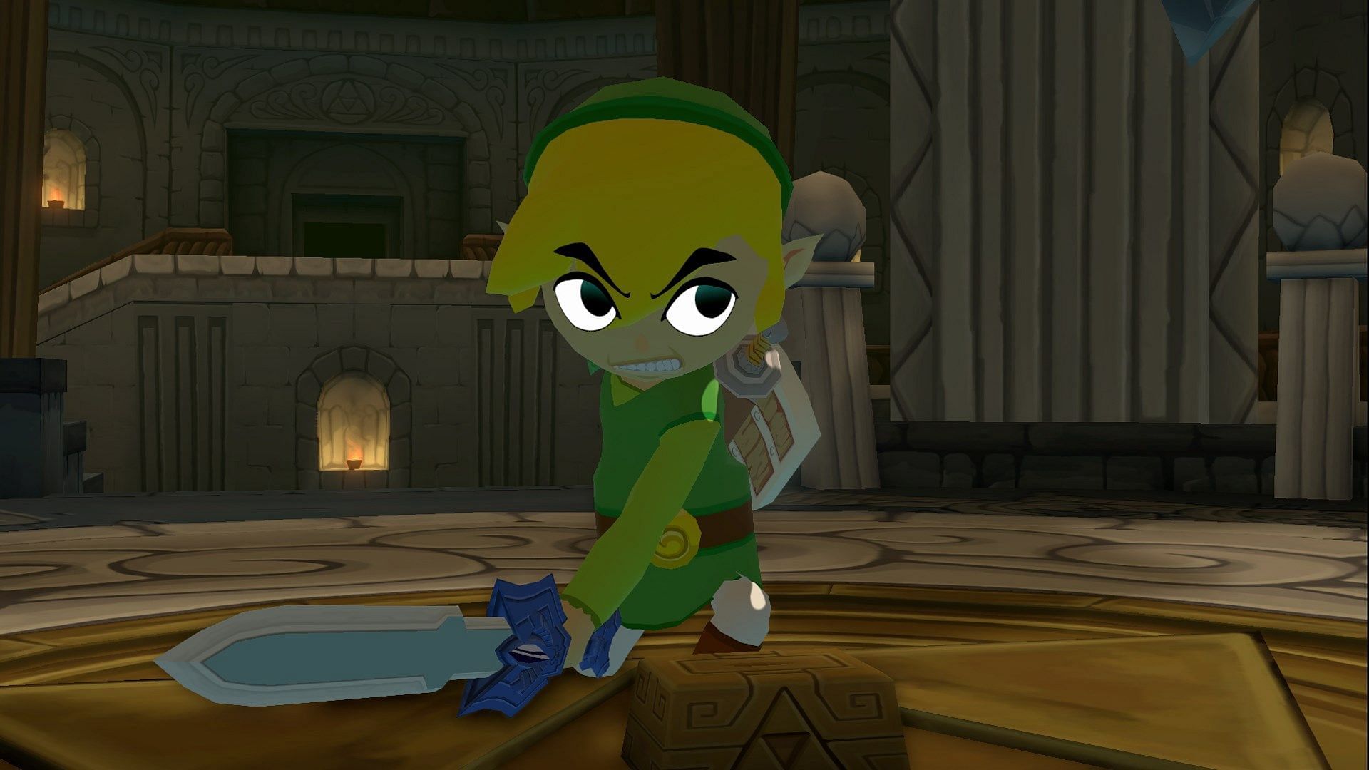 A new Link in Wind Waker (Image via Nintendo)