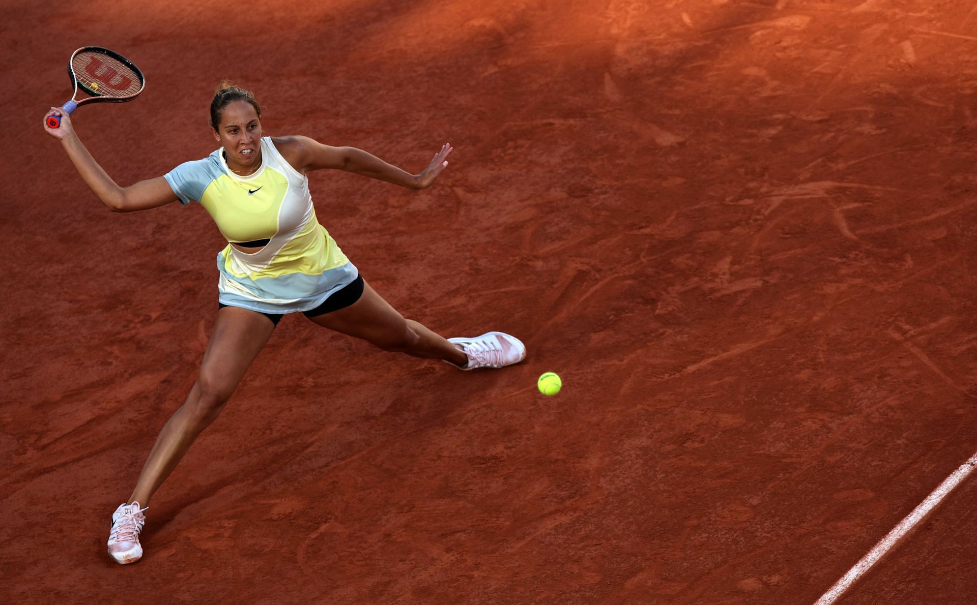 Madison Keys at the 2022 French Open - Day Seven