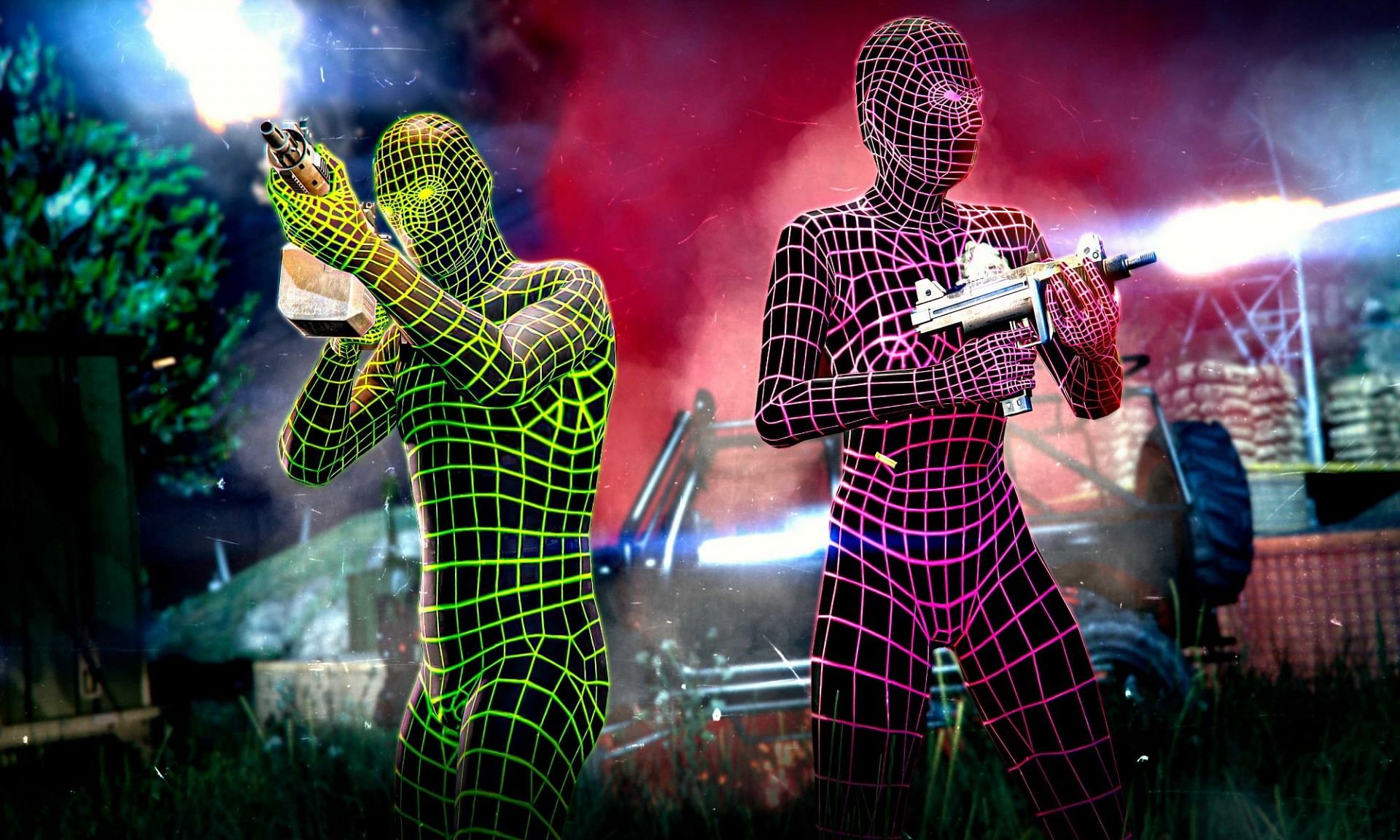 Rockstar gives away GTA Online's green and purple bodysuits for free -  Polygon