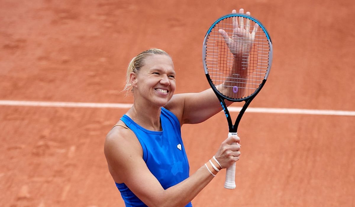 Kanepi scored an upset win over Garbine Muguruza in the first round.