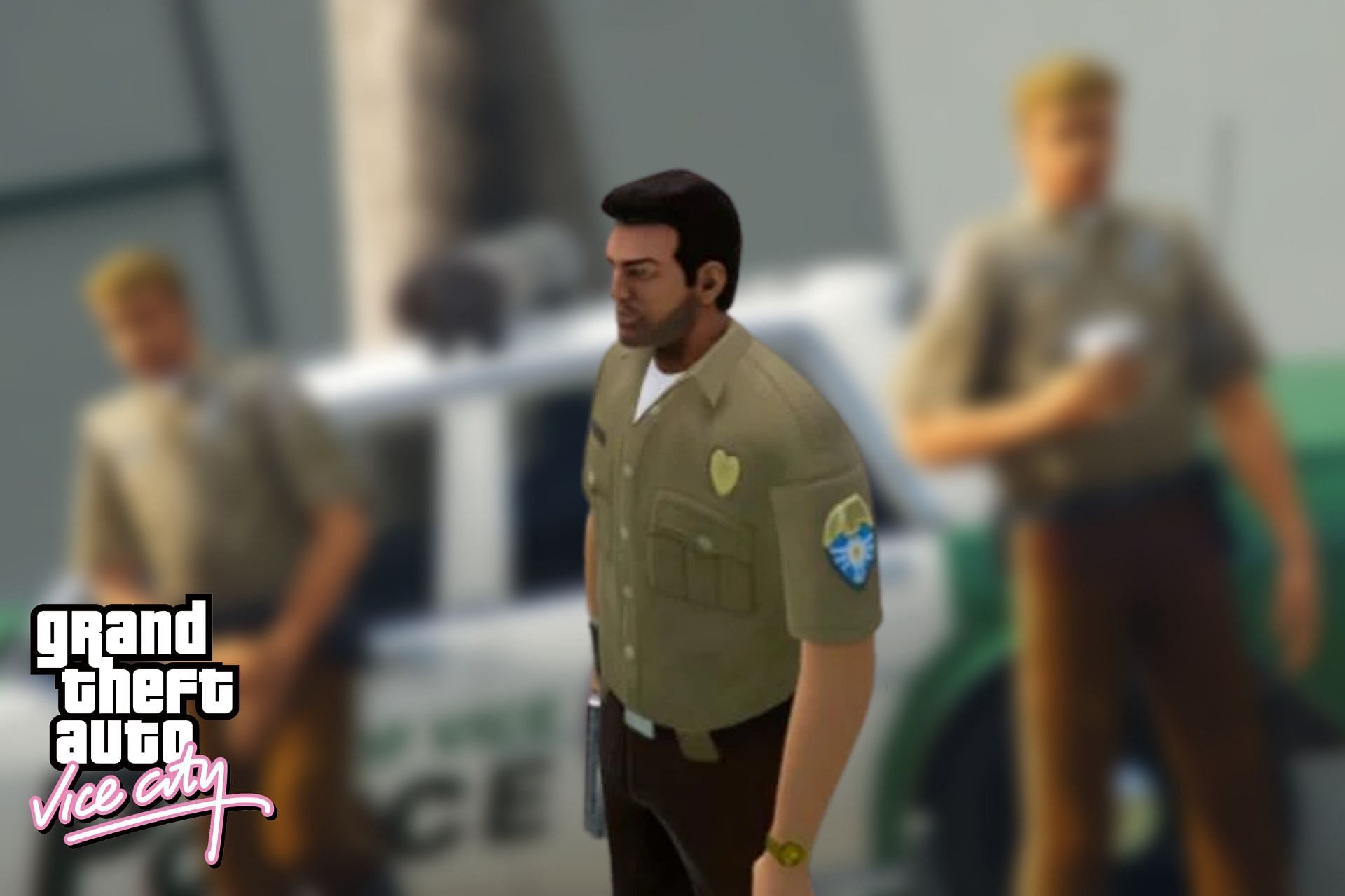 How to be a cop in GTA Vice City: Vigilante with Cop outfit