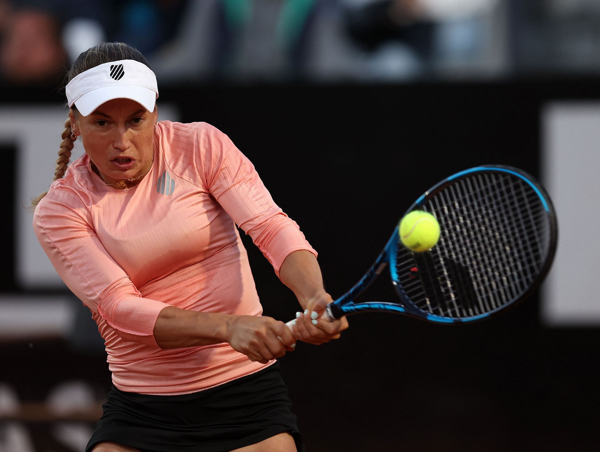 Yulia Putintseva at the 2022 Italian Open