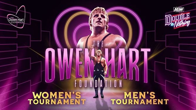 Brackets announced for AEW's Owen Hart Foundation Cup