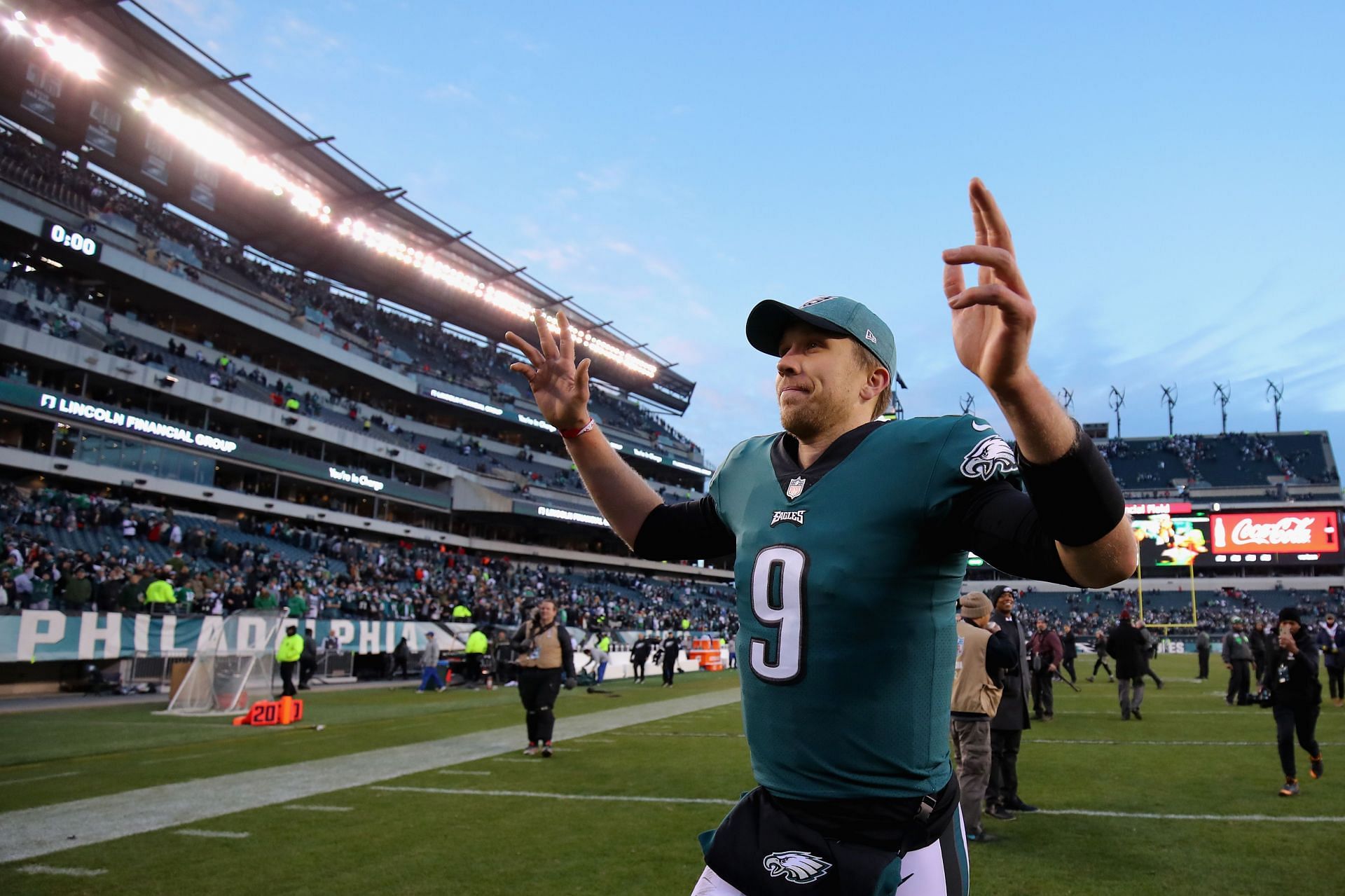 Free Agent quarterback Nick Foles