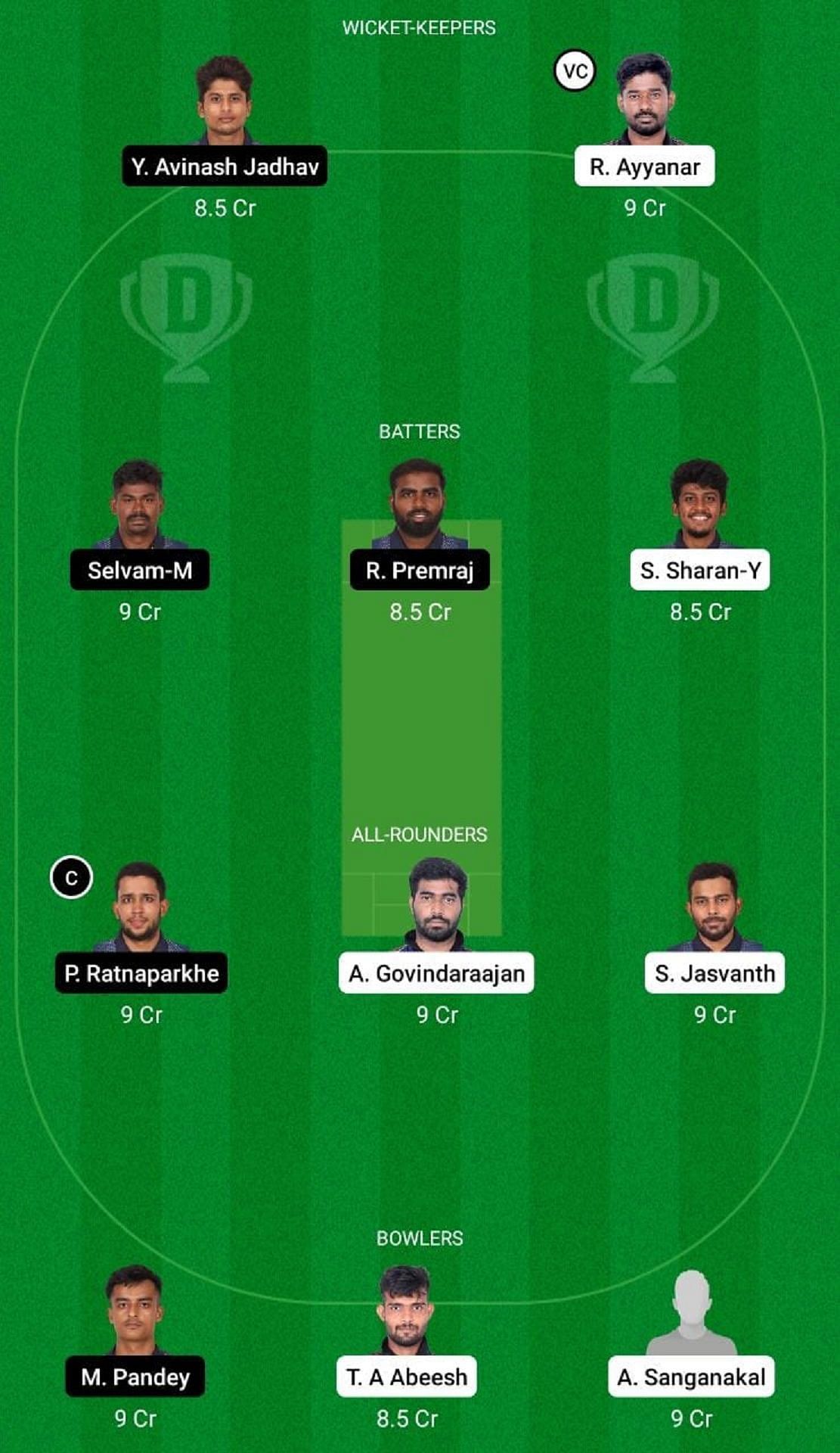 EAG vs WAR Dream11 Fantasy Suggestion #1