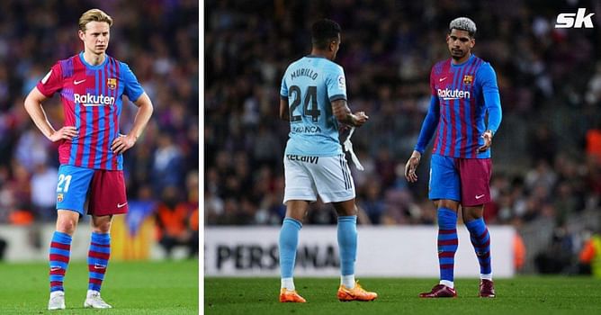 "It’s always worrying" - Barcelona star Frenkie de Jong comments on Ronald Araujo's nasty injury