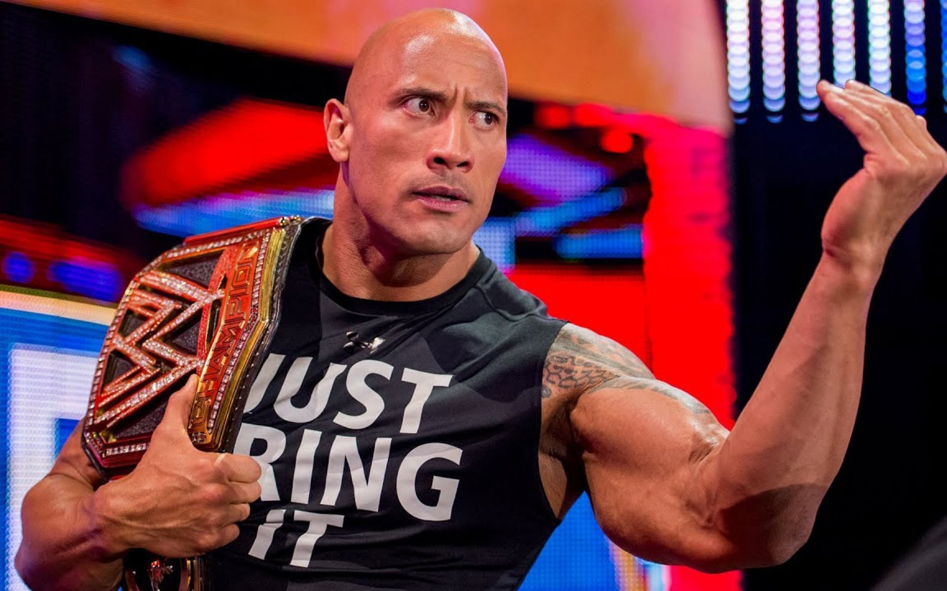WWE Superstar, Dwayne &quot;The Rock&quot; Johnson