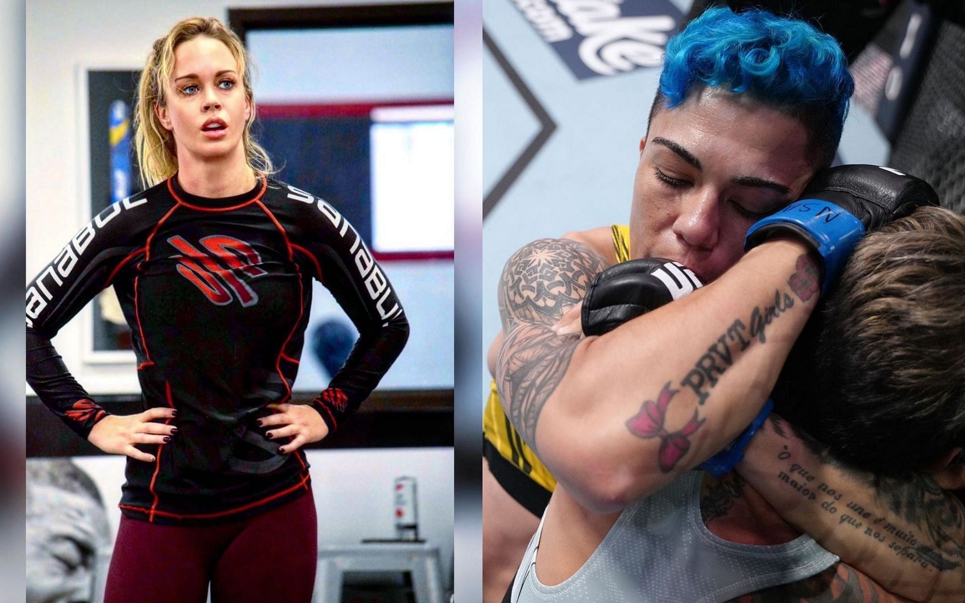 Laura Sanko (Left) and Jessica Andrade (Right) (Images courtesy of @jessicammapro Instagram and @laura_sanko Instagram)