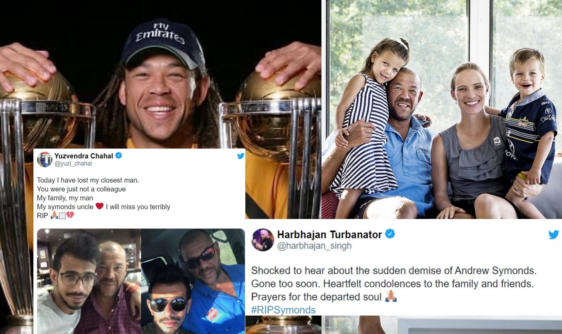 Tributes pour in for Andrew Symonds after his sudden demise