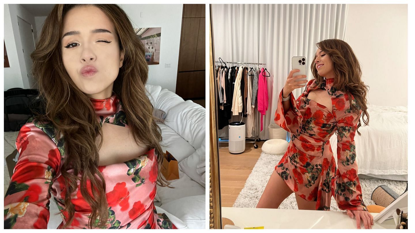 Pokimane reveals some of the birthday gifts she received from her friends (Image via- Poki/Twitter)