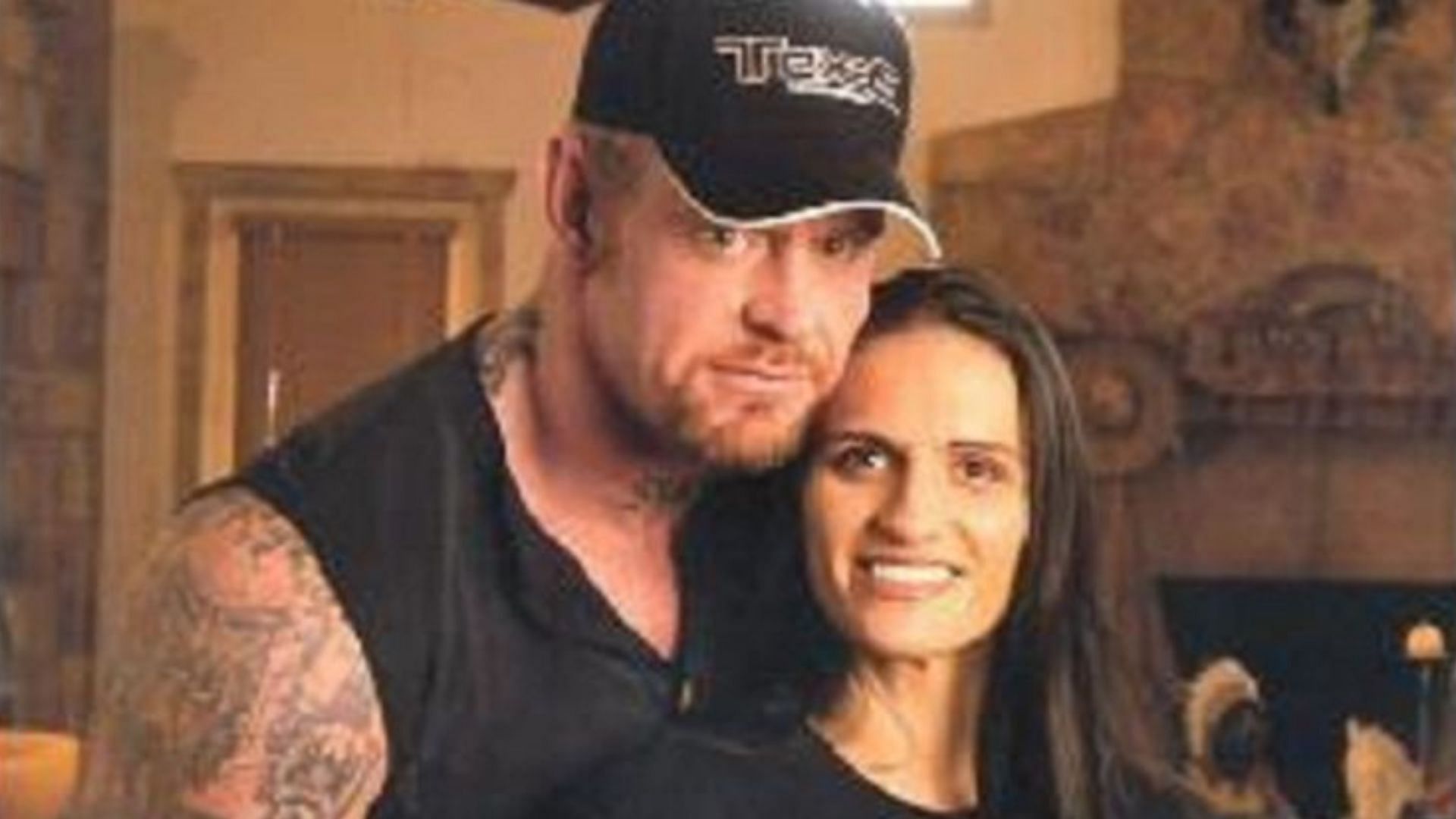 The Undertaker and his ex-wife Sara