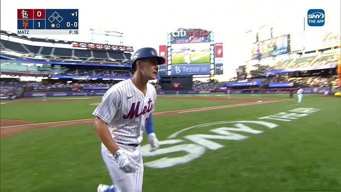 Watch: New York Mets first baseman and outfielder showcase the