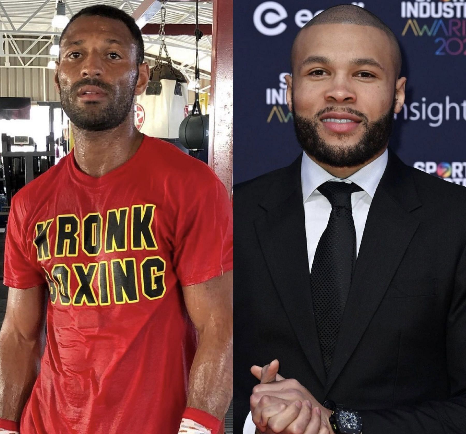 Kell Brook (left), Chris Eubank Jr. (right)