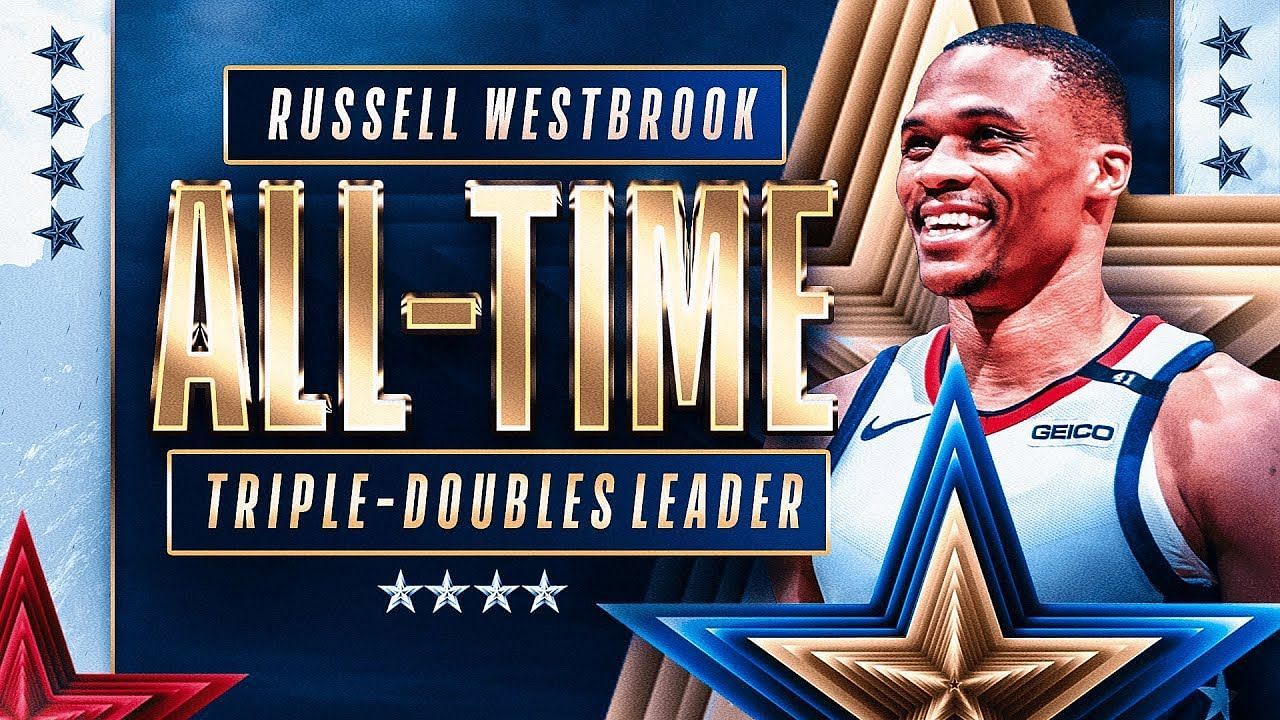 Russell Westbrook, the undisputed triple-double king. [Photo: YouTube]