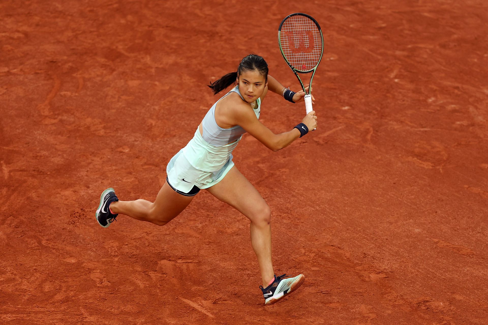 Emma Raducanu at the 2022 French Open.