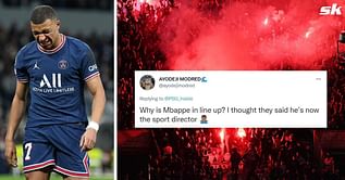 “Lost his mind to stay in the French league” – Fans react hilariously as Kylian Mbappe starts for PSG against Metz amid rumors about Real Madrid snub