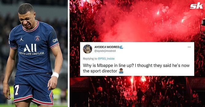 “Lost his mind to stay in the French league” – Fans react hilariously as Kylian Mbappe starts for PSG against Metz amid rumors about Real Madrid snub
