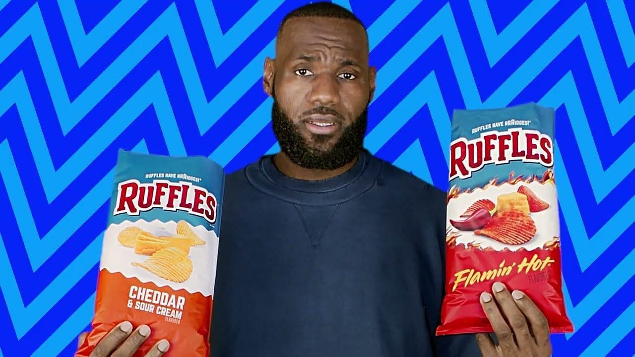 Skip Bayless took another dig at LeBron James after seeing the latter&#039;s Ruffles ad. [Photo: YouTube]