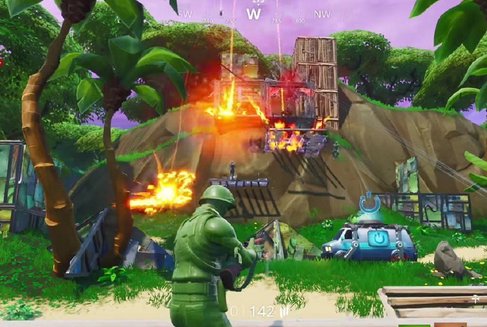 Air Strike returns to Fortnite and starts wreaking havoc almost immediately