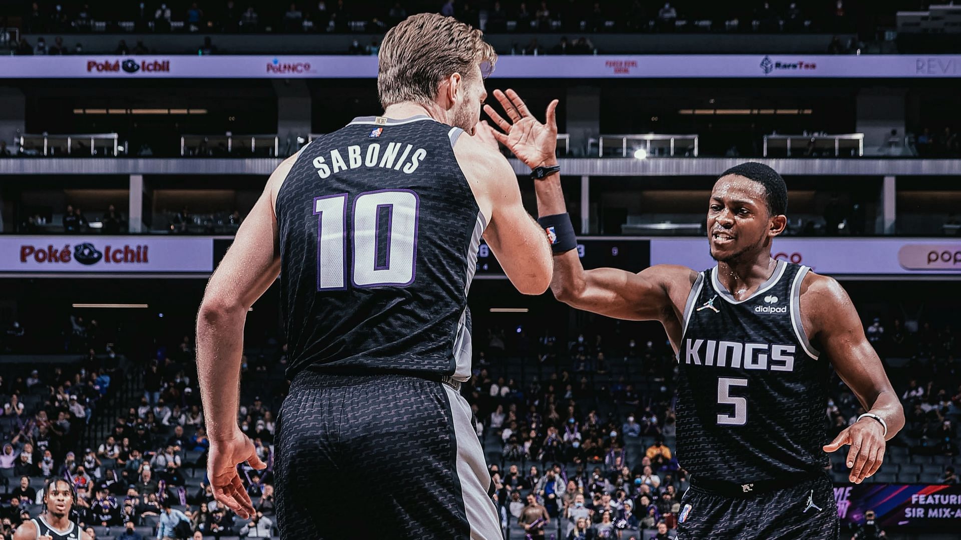 The Sacramento Kings will have De&#039;Aaron Fox and Domantas Sabonis as their main core next season. [Photo: NBA.com]