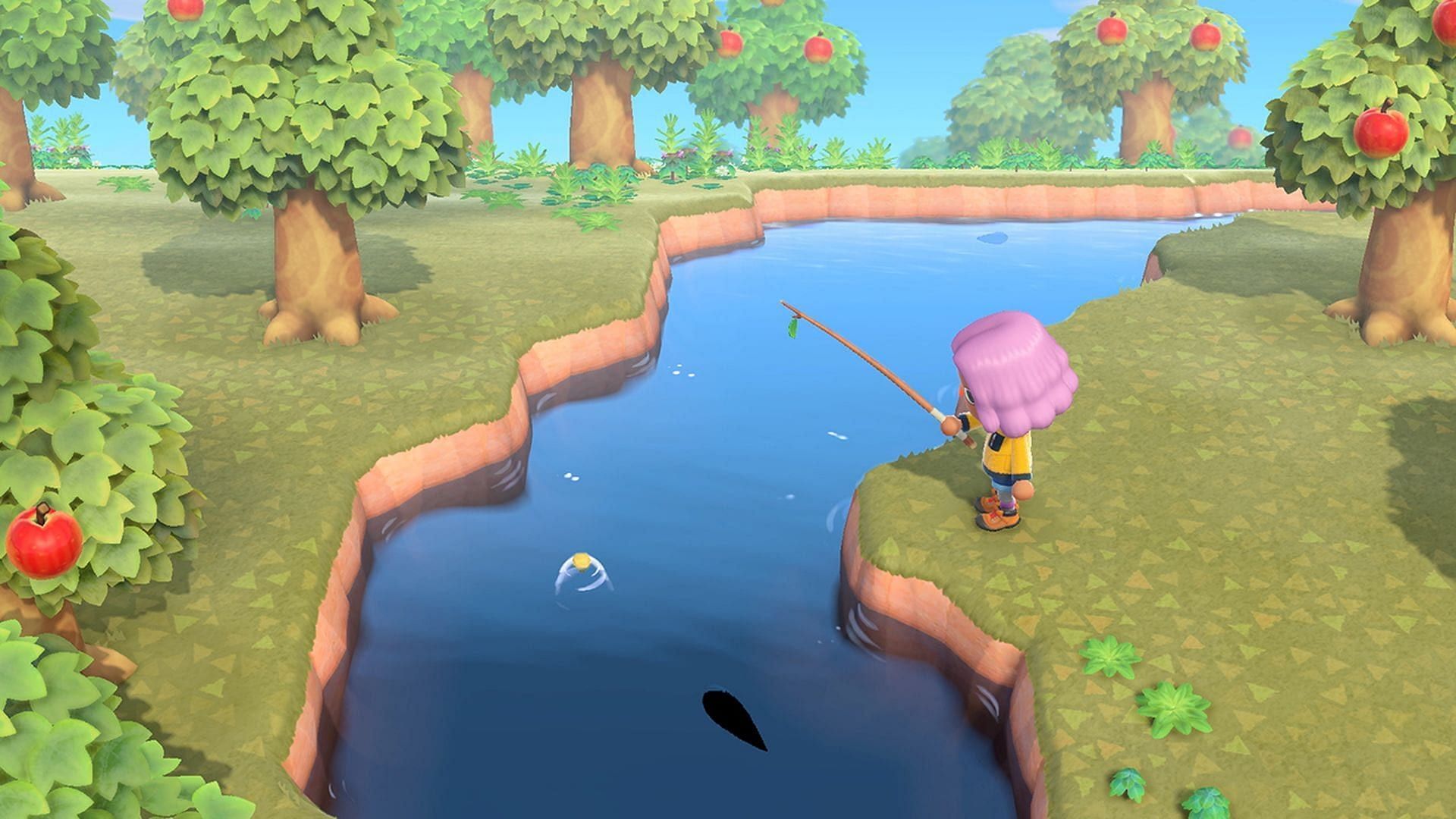 Animal Crossing: New Horizons players will see a bunch of fish arriving and leaving islands in May 2022 (Image via Nintendo)