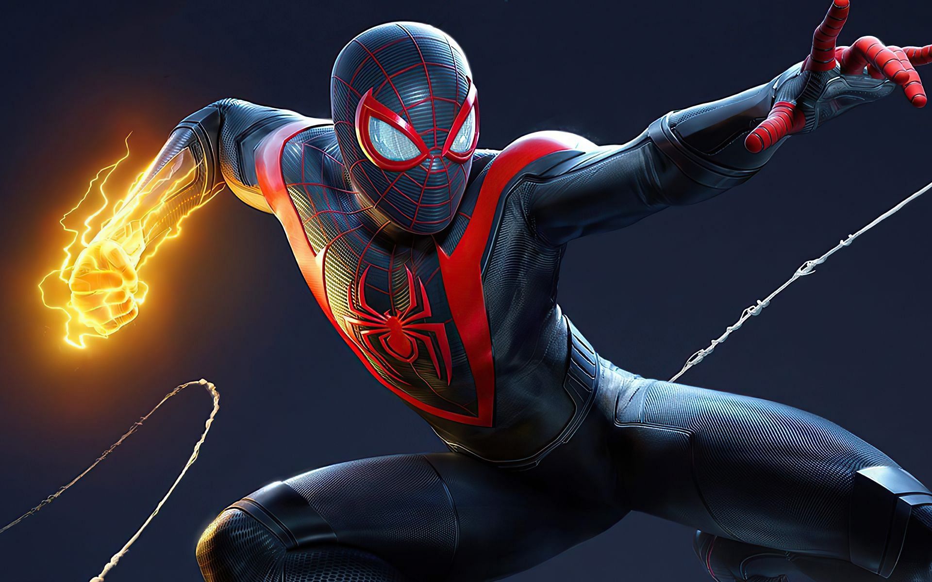 Cover art Marvel&#039;s Spider-Man Miles Morales (image via Sony Interactive Entertainment)