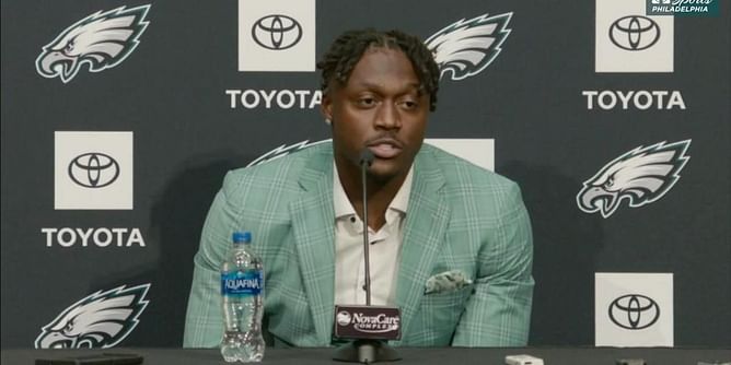 "Imagine being mad at a PLAYER for getting TRADED by an organization" - NFL world rallies in support of AJ Brown after receiving threats from Titans fans