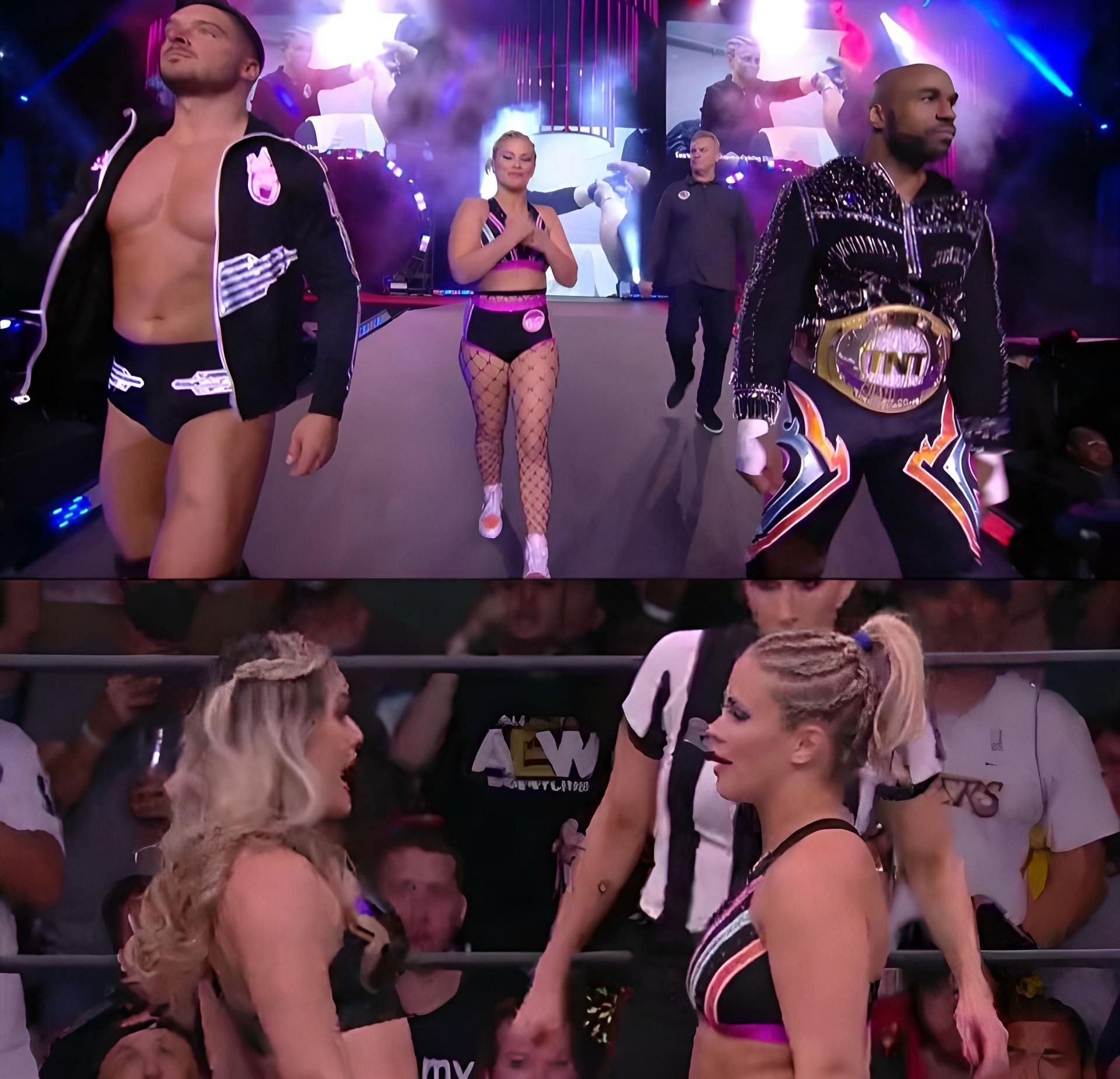 Paige VanZant made her in-ring debut at Double or Nothing!
