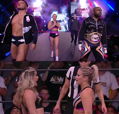 Paige VanZant made her in-ring debut at Double or Nothing!