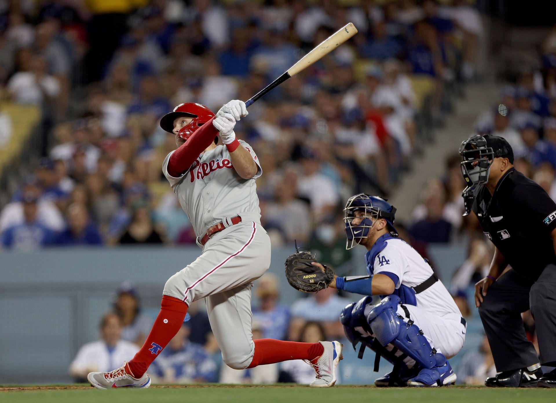 The Philadelphia Phillies face the Los Angeles Dodgers in a three-game set this weekend