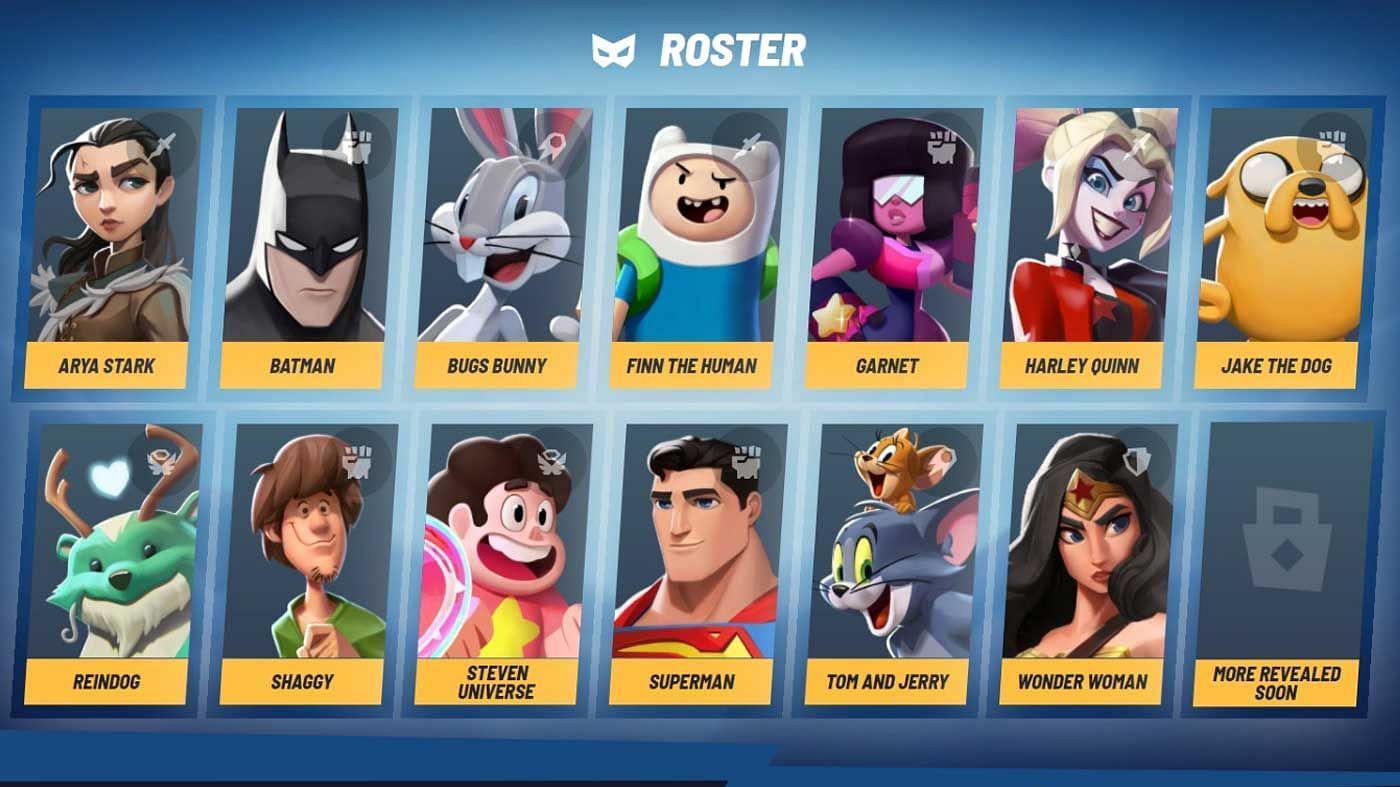 The Closed Alpha will have quite a few playable characters (Image via Warner Bros. Games)