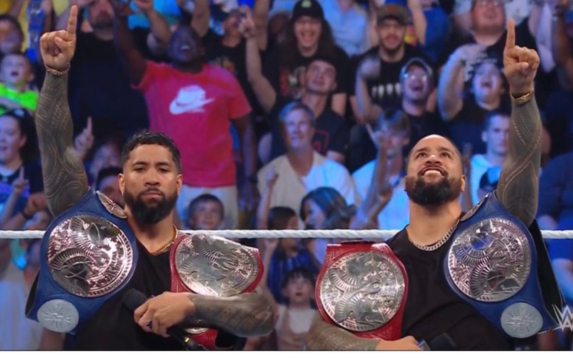 The Undisputed WWE Tag Team Champions on SmackDown this week