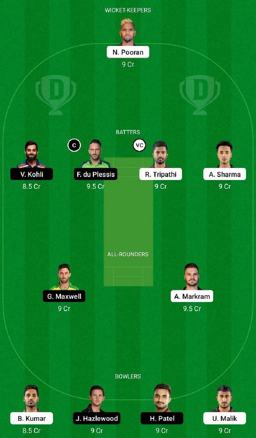 SRH vs RCB Dream11 Fantasy Tip #2 - IPL 2022