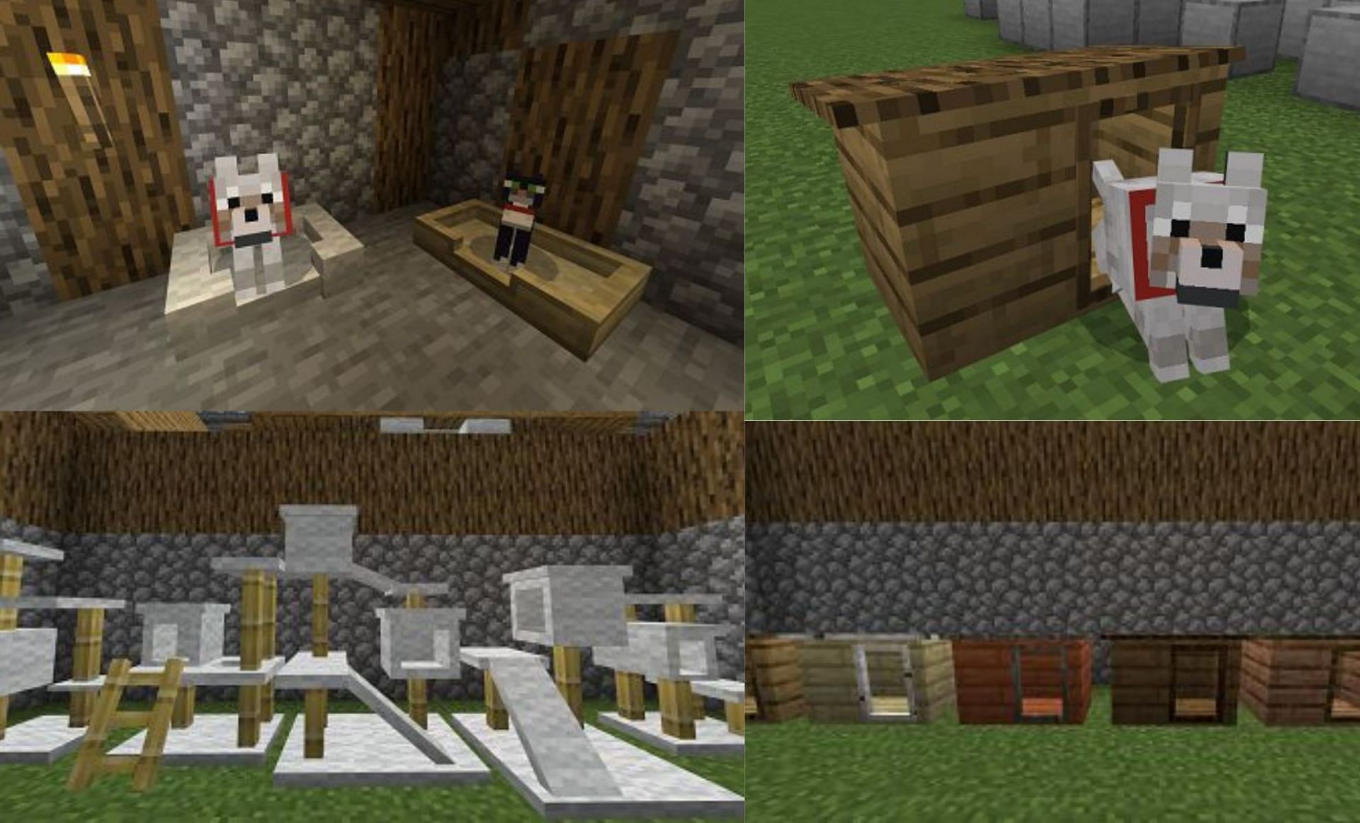 The Pet Furniture V3 add-on (Images via MCPEDL)