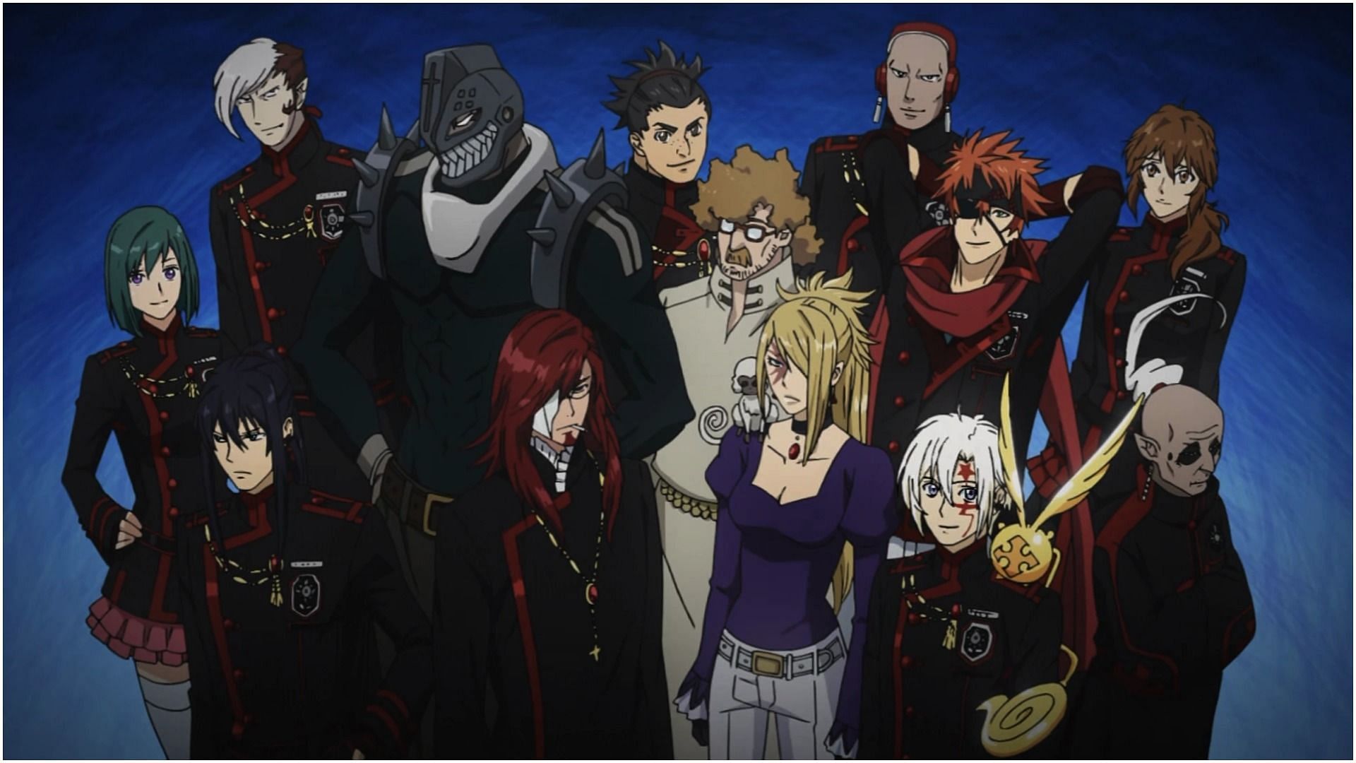 All characters of D.Gray-Man as seen in the anime (Image via TMS Entertainment)