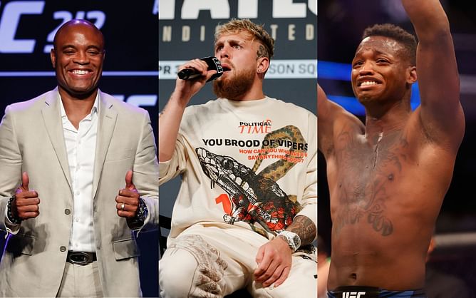 "Outboxing guys half his age" - Terrance McKinney takes a jibe at Jake Paul whilst praising the ageless Anderson Silva