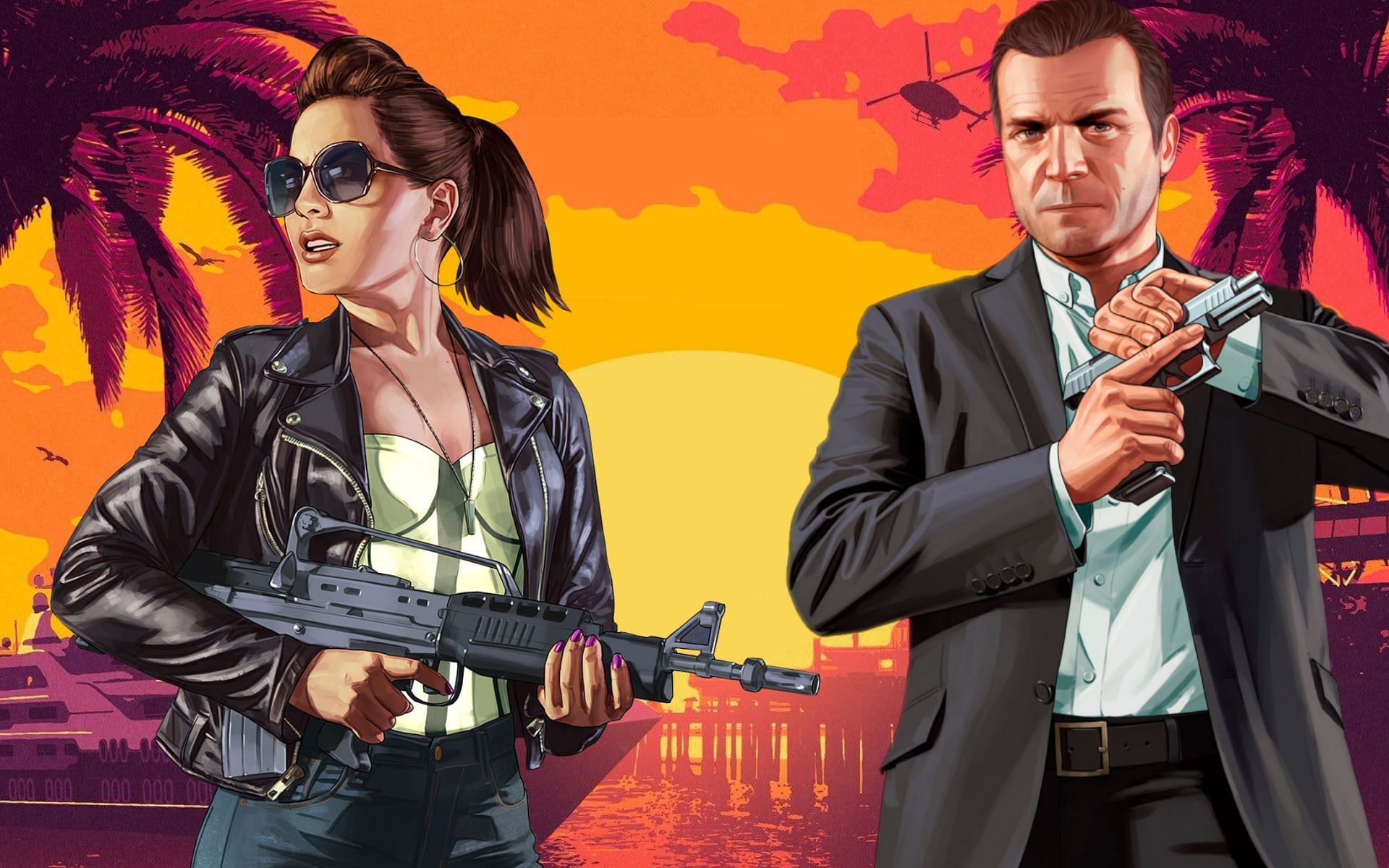 It was a good fiscal year for Grand Theft Auto (Image via Rockstar Games)