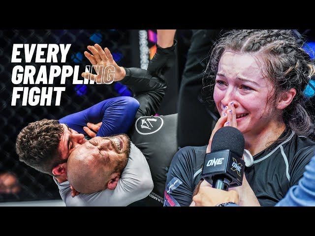 All submission grappling fights in ONE Championship so far