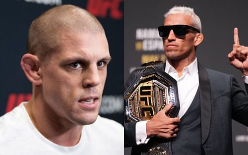 Joe Lauzon (left); Charles Oliveira (right)