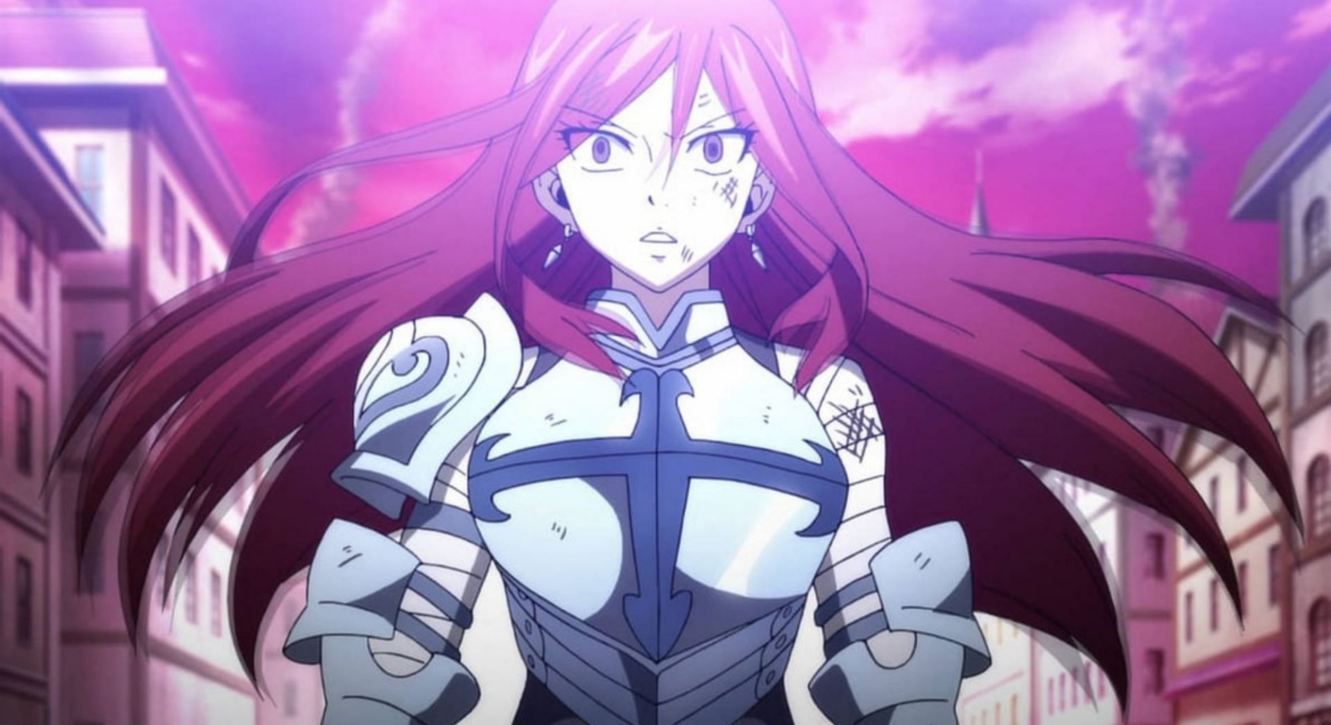 Erza Scarlet - one of the most popular Aries anime characters (Image via A-1 Pictures)